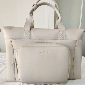 Monos Cream Travel Bag for Women